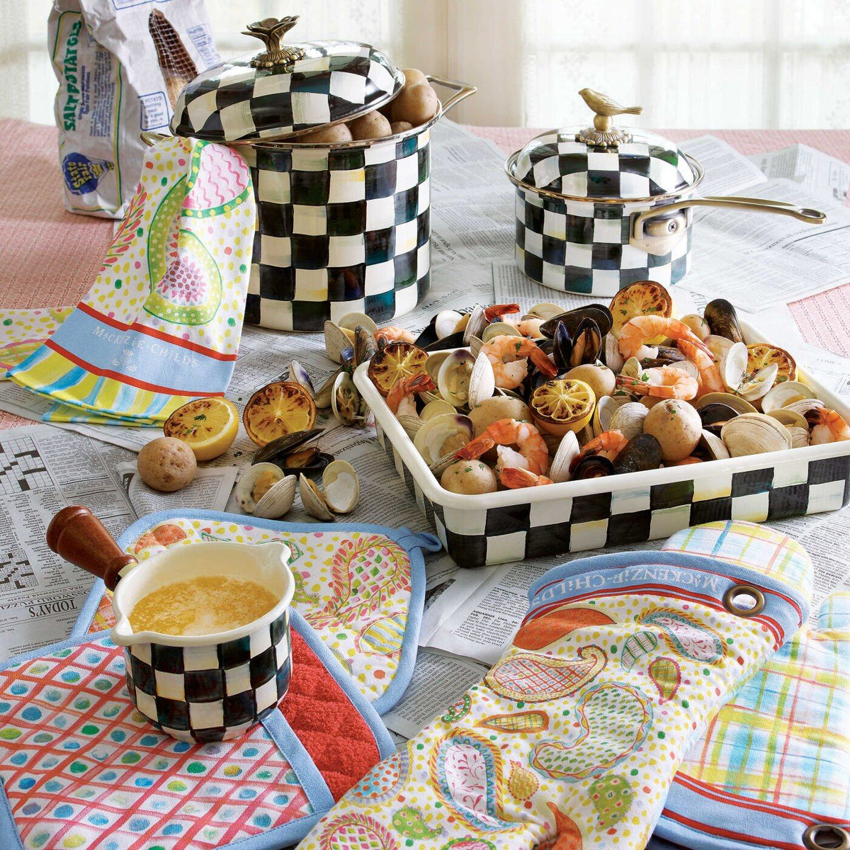 Courtly Check 2.5 Quart Saucepan
