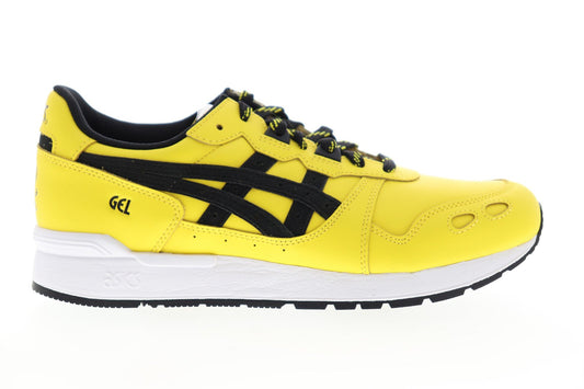 Asics Gel Lyte 1191A036-762 Mens Yellow Leather Low Top Lifestyle Sneakers Shoes