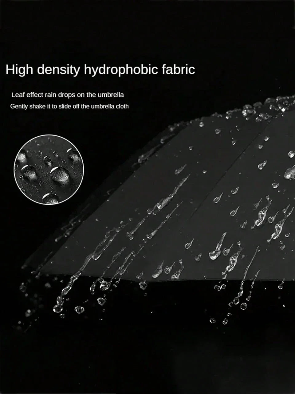 10-Bone Automatic Folding Sun Protection Umbrella