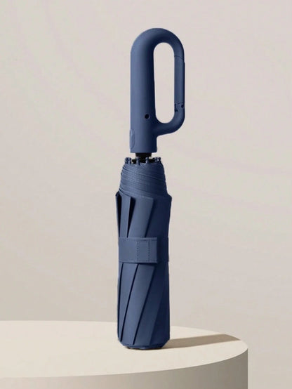 10-Bone Automatic Folding Sun Protection Umbrella