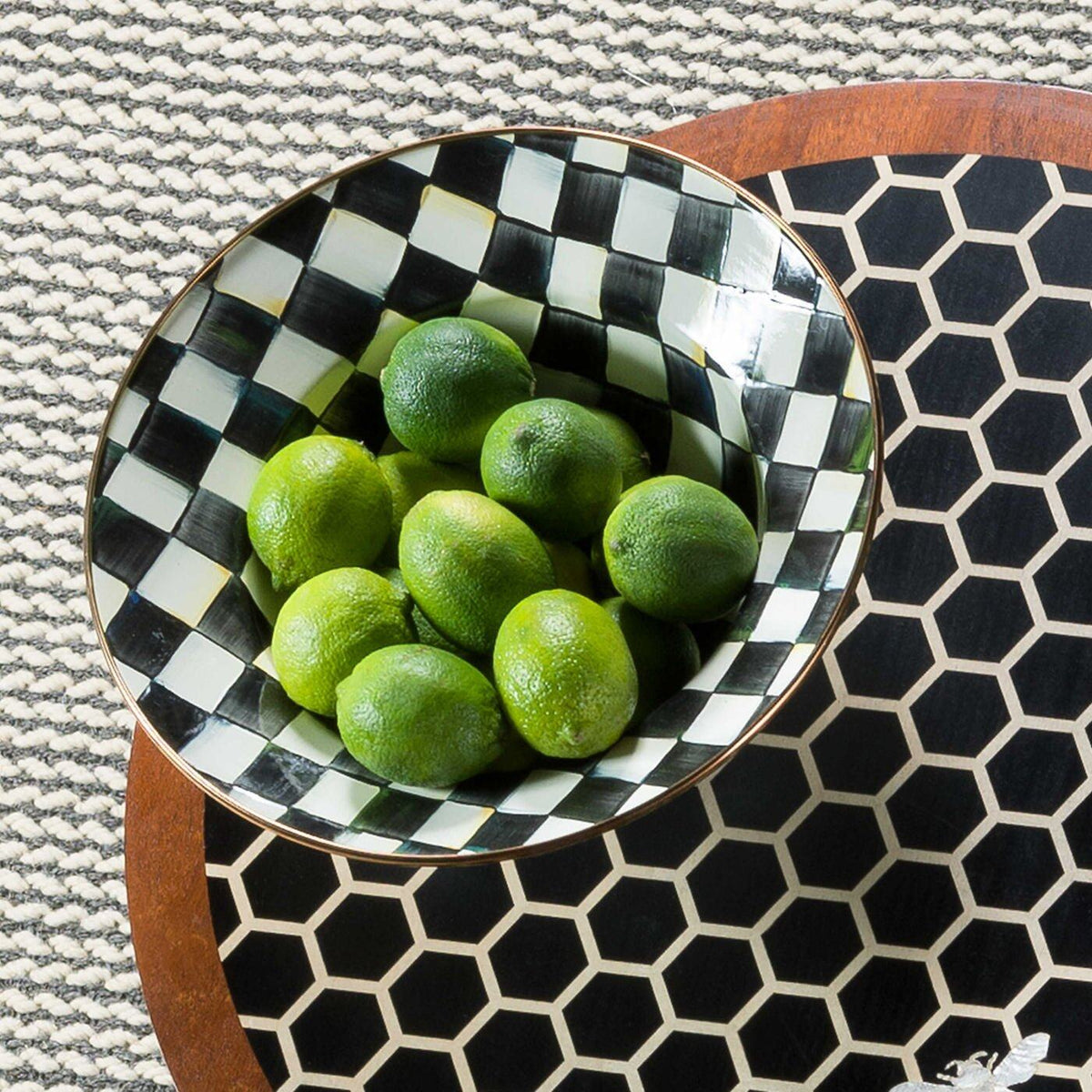 Courtly Check Serving Bowl