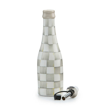Sterling Check Farmhouse Oil Cruet