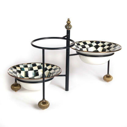 MacKenzie-Childs Serving Stand Large