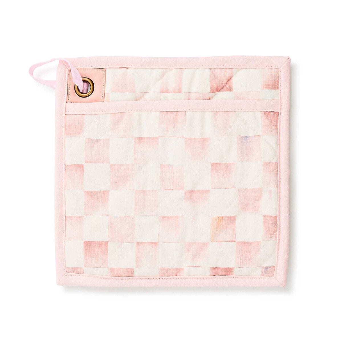 Rosy Check Potholder MacKenzie-Childs