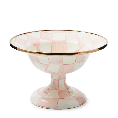 Rosy Check Small Compote by MacKenzie-Childs