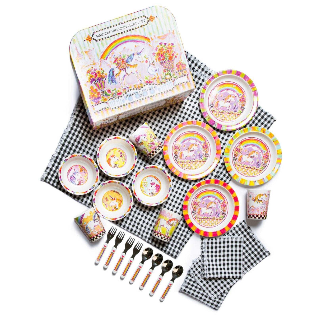 Magical Unicorn Picnic Set by Mackenzie-Childs