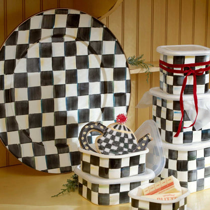 Mackenzie-Childs Courtly Check Serving Platter
