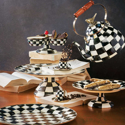 Courtly Check Enamel Triplicity by Mackenzie-Childs