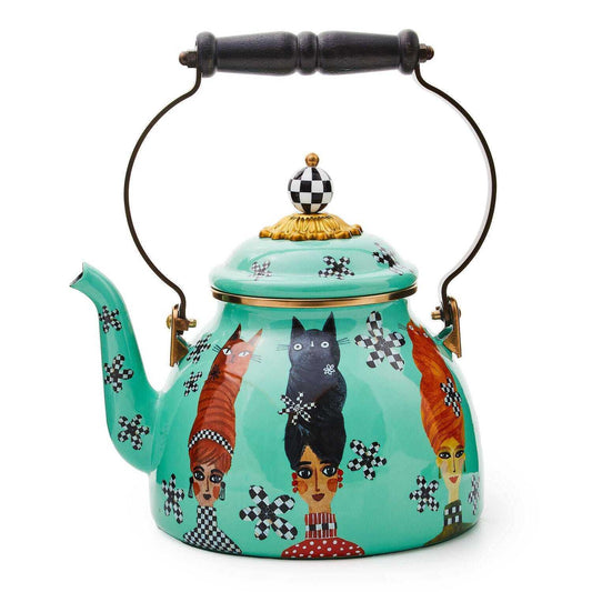 Cat Lady 2 Quart Tea Kettle - 2024 Limited Edition