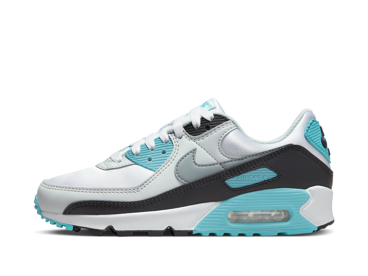 AIR MAX 90 WMNS "White Teal Nebula" FB8570 101